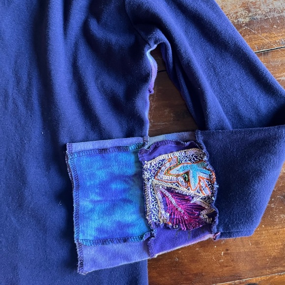 Vintage Ark Hippie patchwork sweater. - Picture 7 of 7